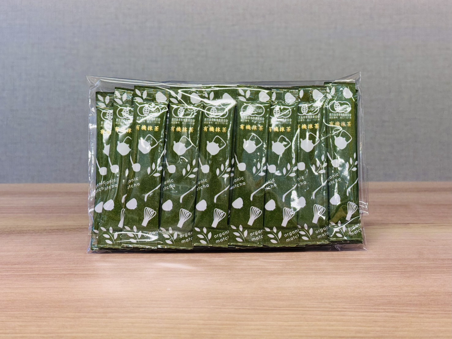 有機抹茶スティック30包商品画像